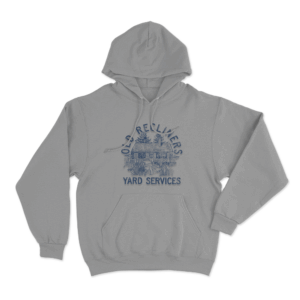 Old Recliners Yard Services Unisex Hoodie Grey