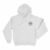 RM Logo Unisex Hoodie White