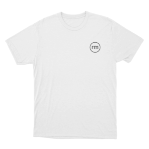RM Logo Unisex T Shirt White
